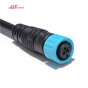 Điện áp thấp M12 cáp kết nối không thấm nước IP67, nam nữ 2 3 4 5 6 7 8 pins AC <span class=keywords><strong>DC</strong></span> nối cắm - Product Image 3