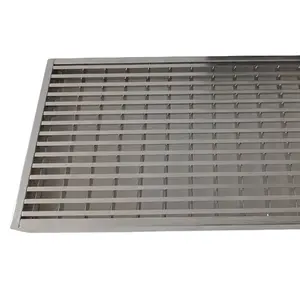 Stainless Steel Drain Cover Stainless Steel Floor Drain Drainage Channel Drain Grating Cover