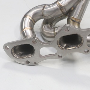 Colector de Escape de Alto Rendimiento para Porsche 911 Turbo 3.8T 991.2, Tubos de Escape Rectos de Acero Inoxidable, Coupé - Product Image 5