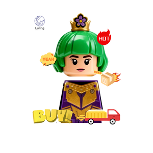 Figurines de super-héros de films, figurines d'extraterrestres sombres, anti-héros, blocs de construction, petites particules ABS, jouets éducatifs de construction - Product Image 5