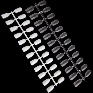 Nouvelle Nuancière de Couleurs pour Vernis à Ongles en ABS, Design Naturel Transparent, <span class=keywords><strong>24</strong></span> Embouts, 2 Couches, Non Toxique, pour Affichage des Ongles - Product Image 1