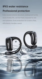OW Earhook Headset terjemahan nirkabel terbuka Multi bahasa interpretasi serentak terjemahan AI gadget - Product Image 4