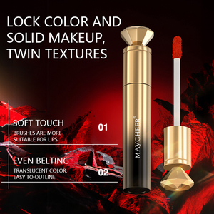 Maycheer Venta al por mayor Cosmético Brillo de labios Proveedores de brillo de labios Matter Nude Clear Shinny Shimmer Brillo de labios - Product Image 3