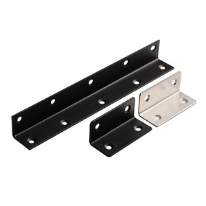 Support d'angle en acier inoxydable à 90 degrés en forme de L pour étagère, support métallique durable pour tiroir - Product Image 2