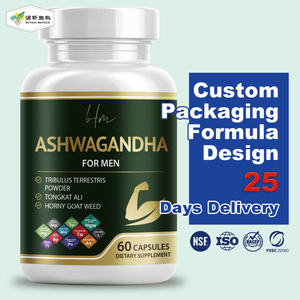 Biologische <span class=keywords><strong>Ashwagandha</strong></span> Ksm 66 <span class=keywords><strong>Capsules</strong></span> 500Mg 10000Mg Extract Kapseln Voor Stressverlichting Energieboost - Product Image 1