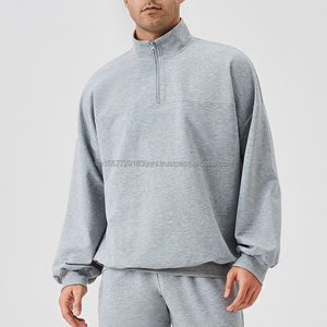 Sudadera Deportiva Unisex de Otoño/Invierno, Estampada, Cuello Redondo, Transpirable, de Secado Rápido, Anti-UV, Holgada, Manga Larga, Media Cremallera, Informal, para Entrenamiento - Product Image 3