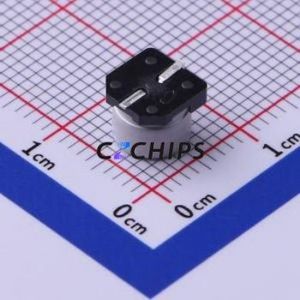 ตัวเก็บประจุอิเล็กโทรไลต์อะลูมิเนียมแบบ SMD รุ่น UWX0J101MCL1GB, ขนาด D6.3xL5.4 มม. ความจุ 100uF 20% ความถี่ 6.3V 70mA-120Hz - Product Image 2