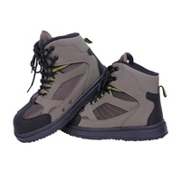 Chaussures de pêche en mer et de pêche à la mouche pour hommes, imperméables, respirantes, à semelle en caoutchouc antidérapante et avec protection des orteils anti-chocs