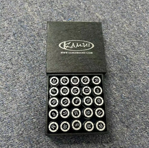 Chất lượng cao cấp bida hồ bơi <span class=keywords><strong>Cue</strong></span> tip 14mm rõ ràng màu đen để bán - Product Image 2