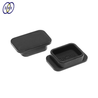 Capuchons de protection rectangulaires en caoutchouc moulé sur mesure, résistants à la chaleur et à l'ozone, pour connecteurs électriques, anti-poussière et anti-humidité