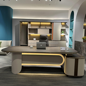 Cao cấp sang trọng L i-hình Giám Đốc văn phòng quản lý bảng CEO Ông Chủ nội thất văn phòng E0 MDF giải pháp bàn văn phòng điều hành bàn - Product Image 2