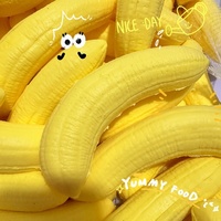 Produit Tendance : Jouet Squishy en Mousse PU en Forme de Banane, Jouets Anti-Stress Nouveauté, Fournisseur en Gros