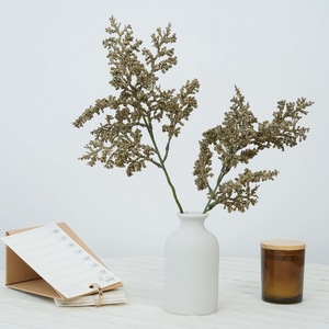 Fleur artificielle en soie rose à tige courte, type Gypsophile, pour la décoration intérieure et les accessoires de mariage - Product Image 2