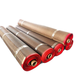 Nhiệt độ cao castellated Doanh không dính PTFE công nghiệp mở lưới băng tải cho máy sấy lò - Product Image 5