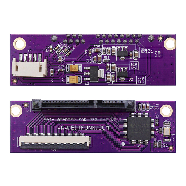 Bitfunx SATA Upgrade Kit For PS2 IDE Hard Drive Original Network Adapter SATA Upgrade Board For PS2 IDE HDD Adapter