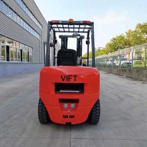 Truk Forklift Diesel 3 Ton Harga Pabrik Pengiriman Cepat dengan Mast Full Free 2 Tahap, Tinggi Angkat 3m - Product Image 6