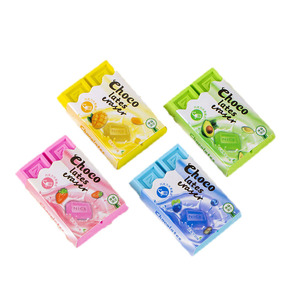 Divertente simulazione di gomma al cioccolato creativi studenti delle scuole elementari con piccole briciole pulite nessuna traccia di gomma per i bambini - Product Image 5