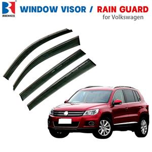 Visera para Ventana de Auto para Volkswagen Tiguan 2009-2017 - Deflector de Viento, Lluvia y Sol de Primera Calidad Moldeado por Inyección - Product Image 1