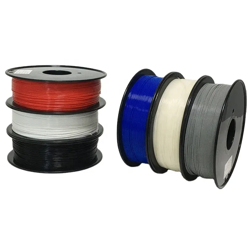 Heldere Witte Types 3d Printer Pla Filament Beigeig Pla Bruine Meerkleurige Grondstof Filamenten Voor 3D-printer