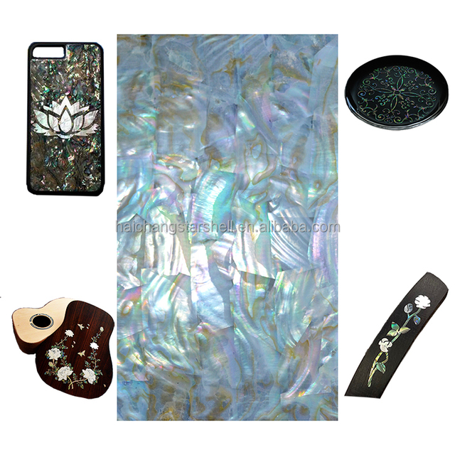DB048 Customizable Mother of Pearl Shell Decorative Panels Abalone Shell Sheets Wholesale