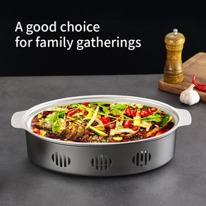 <span class=keywords><strong>Barbecue</strong></span> au <span class=keywords><strong>charbon</strong></span> de bois moderne en acier inoxydable avec dispositif de sécurité anti-flamme, design portable pour usage commercial en restaurant, isolation sans fumée - Product Image 2
