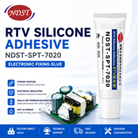 Adhésif silicone neutre monocomposant NDST SPT-7020 RTV 300ml blanc, colle de fixation électronique, isolation -60°C à 200°C