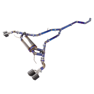 מערכת פליטה אחורית (Catback) עם שסתום Valvetronic מסגסוגת טיטניום לרכב <span class=keywords><strong>BMW</strong></span> X5 <span class=keywords><strong>X6</strong></span> 3.0T, אביזרי רכב - Product Image 1