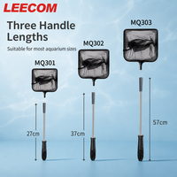 LEECOM Épuisette à mailles fines pour aquariums et accessoires – Vente directe usine – Épuisette de sécurité pour la capture de poissons, le nettoyage des crevettes et des débris de réservoir