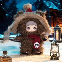 Boneka Plush PVC Seri Keanehan Musim Dingin Maymei Edisi Natal Terbatas 100% Asli 6PCS/Kotak Skala 1/12 18cm Unisex Blind Box Bag