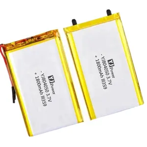 カスタム3.7v 555068 1800mAh 1800 2500 3000 5000 6000 Mah充電式LiリチウムポリマーLi-PoLipoバッテリー