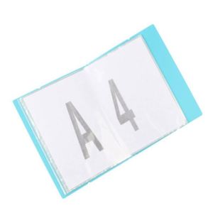 Displays Letter Size Pages 40 Pocket Bound Presentation Book with Sheet Protectors <b>Portfolio</b> Binder <b>Folder</b> with Clear Sleeves - Product Image 4