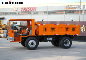 Многофункциональный 8-тонный подземный самосвал Laituo с двигателем для транспортировки в подземных туннелях - Product Image 3