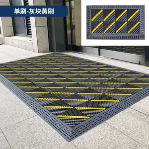 Prix d'usine de gros Paillasson anti-poussière en PP de haute qualité avec brosse en nylon Paillasson d'entrée pour hôtel - Product Image 4