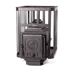 Poêle à <span class=keywords><strong>bois</strong></span> moderne <span class=keywords><strong>en</strong></span> fonte <span class=keywords><strong>pour</strong></span> sauna. Poêle de sauna à haut rendement thermique. - Product Image 2