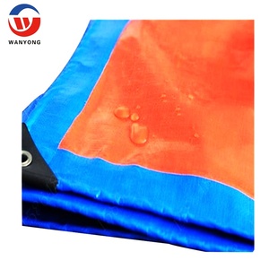 Bâches de camion de haute qualité, bleu orange, imperméables, résistantes, enduites - Product Image 3