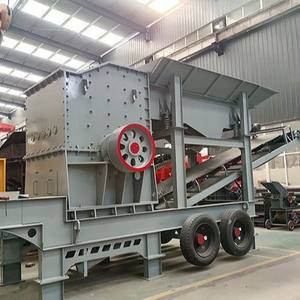Station de concassage mobile pour pierres minières, ligne de production de pierres mobiles, concasseur de déchets de construction - Product Image 4