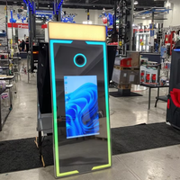 Photomaton miroir Sefile, photomaton miroir magique LED de haute qualité et populaire pour les fêtes et les événements