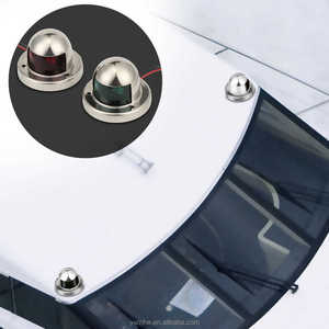 Luz de Navegación LED para Barco de Acero Inoxidable, Luz de Navegación de Proa Roja <span class=keywords><strong>y</strong></span> <span class=keywords><strong>Verde</strong></span>, Luz de Señalización para Barco, Yate, 12V - Product Image 4