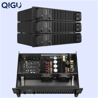 Amplificateur de puissance 3300W x 2 (2 ohms) 2350W x 2 (4 ohms) 1300W x 2 (8 ohms) Amplificateur de son numérique de classe D à 2 canaux pour enceintes