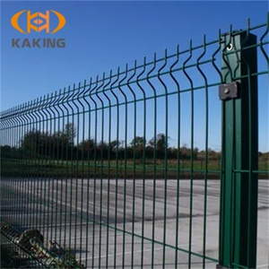 Clôture <span class=keywords><strong>en</strong></span> treillis soudé galvanisé et revêtu <span class=keywords><strong>de</strong></span> PVC, pliée <span class=keywords><strong>en</strong></span> V, courbée <span class=keywords><strong>en</strong></span> 3D, facile à assembler, écologique, garantie 5 ans, vente directe usine ISO CE - Product Image 1