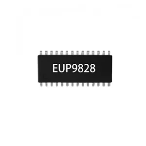 EUP9828 2x20W Clase D amplificador de audio estéreo PBTL 40W SMD 8-26V amplificador de audio de entrada