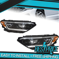 Feux de voiture pour VW Jetta Sagitar Phares 2019-2023 Jetta mk7 LED Headlight Design Led Drl Hid Bi Xenon Projector Lens Upgrade