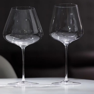 Оптовая продажа, ультратонкие бокалы ручной работы на заказ, бокал для вина, роскошные хрустальные современные бокалы для вина - Product Image 1