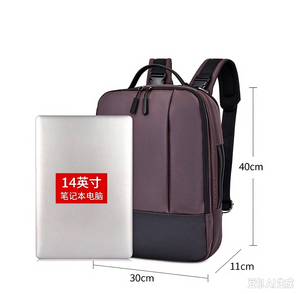 Mochila para Portátil de 14 Pulgadas con Puerto USB, Resistente al Agua, para Viajes de Negocios y Escolares - Product Image 6