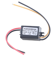 Convertisseur 12V vers 24V, Alimentation Véhicule 1.5V 1A, Module Buck DC-DC, Convertisseur Abaisseur de Tension 3V 4.5V 5V 6V 7V 8V 9V 10V 11V 12V