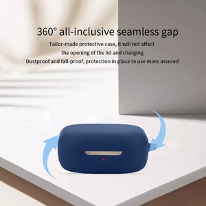 Étui pour écouteurs en silicone compatible avec les écouteurs sans fil SHOKZ <span class=keywords><strong>OpenFit</strong></span> T910, étui de protection, vente en gros d'usine, étui pour écouteurs - Product Image 6