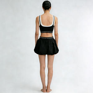 Cloud-Sensitive Yoga Set Quick-Dry Breathable Sports Bra Fitness Wear Anti-Exposure <b>Skirt</b> Running Sportswear Women's - Product Image 2