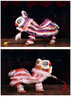 Marionnette de danse du lion chinois traditionnelle M950, jouet artisanal fait main, ornement artisanal populaire, cadeau culturel pour la décoration du Nouvel An