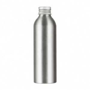 50-250ml Aluminum Bottle With Lid Cosmetic Refillable Bottles Silver Golden Lid Aluminum <b>Container</b> Travel Bottle - Product Image 4