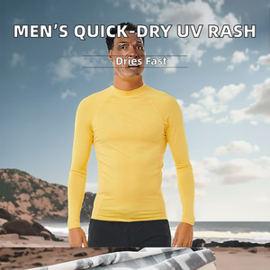 Camiseta de Manga Larga de Alta Calidad en Spandex/Poliéster para Hombre, Protección UV, Secado Rápido, Anti-Atrito, para Deportes y Fitness - Product Image 2